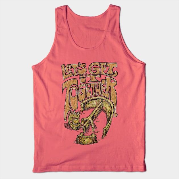 Peace: Let's Get It Together 1971 Tank Top by JCD666